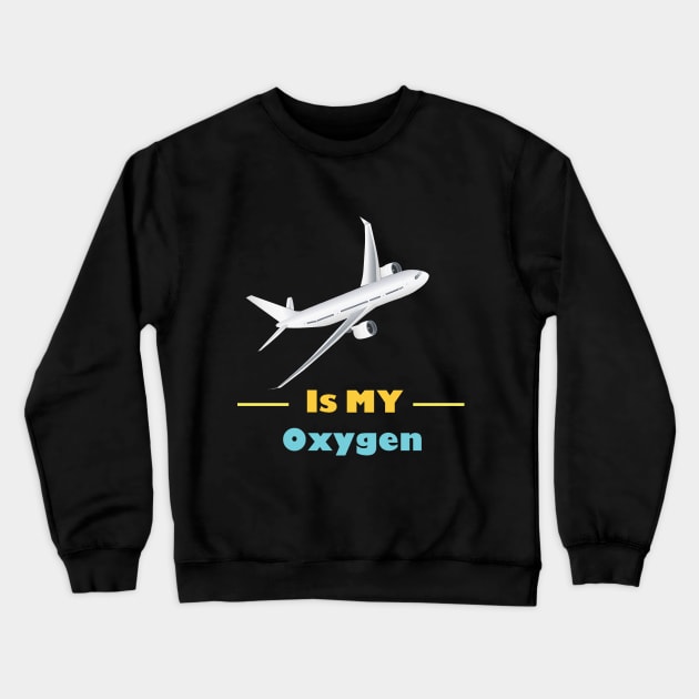 Travel Mania Crewneck Sweatshirt by Nouran0Helmy